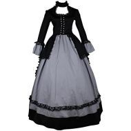 CosplayDiy Womens Elegant Victorian Gowns Fany Dress Costume