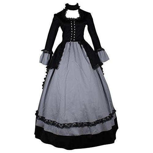  CosplayDiy Womens Elegant Victorian Gowns Fany Dress Costume