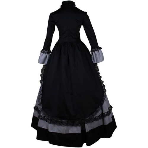  CosplayDiy Womens Elegant Victorian Gowns Fany Dress Costume