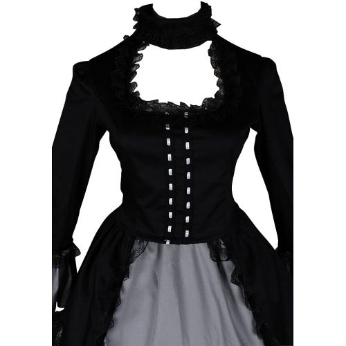  CosplayDiy Womens Elegant Victorian Gowns Fany Dress Costume