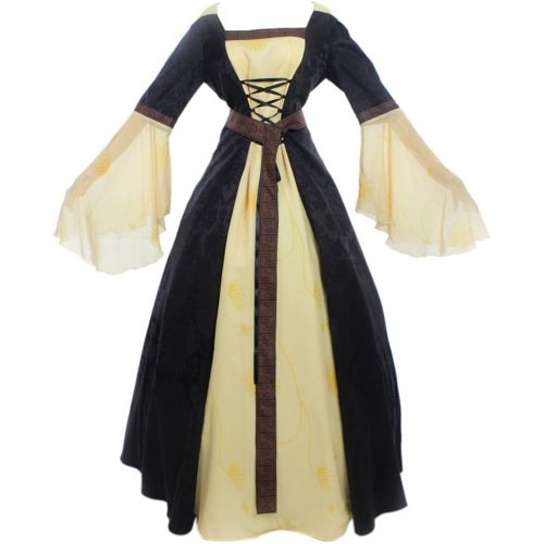  CosplayDiy Womens Medieval Victorian Ball Gowns Fancy Dress Costume