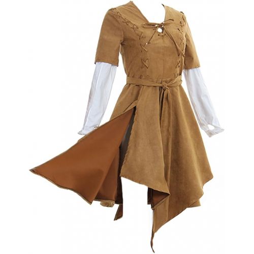  CosplayDiy Womens Dress for Star Wars Princess Leia Cosplay