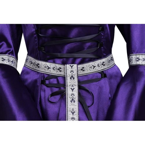  CosplayDiy Womens Medieval Victorian Dress Vampire Witch Dress Costume