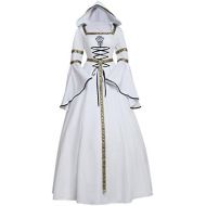 CosplayDiy Womens Medieval Victorian Renaissance Wedding Dress Costume