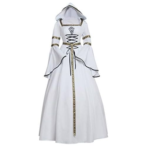  CosplayDiy Womens Medieval Victorian Renaissance Wedding Dress Costume