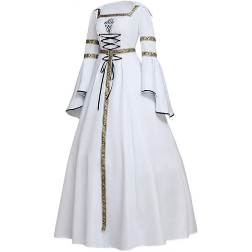  CosplayDiy Womens Medieval Victorian Renaissance Wedding Dress Costume