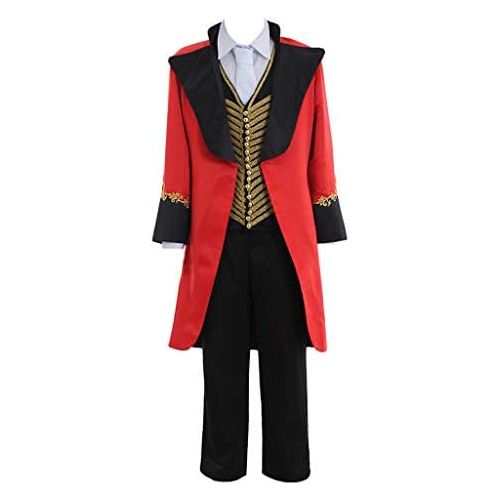  CosplayDiy Mens Suit for Ring Master Showman P. T. Barnum Cosplay Costume