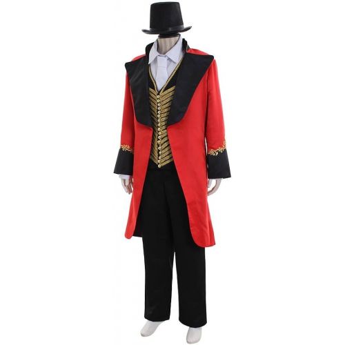  CosplayDiy Mens Suit for Ring Master Showman P. T. Barnum Cosplay Costume