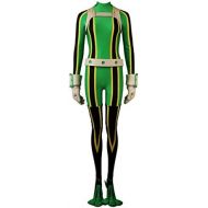 CosplayDiy Womens Suit for Boku No Hero My Hero Academia Asui Tsuyu Cosplay