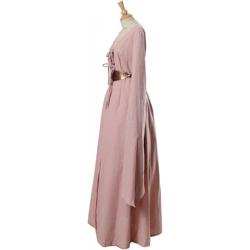  CosplayDiy Womens Pink Dress for Game of Thrones Sansa Cosplay