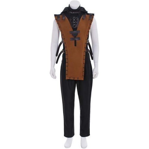  CosplayDiy Mens Suit for Mortal Kombat X Scorpion Cosplay Costume