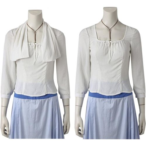  CosplayDiy Womens Maid Set for Belle Cosplay Costume Adult