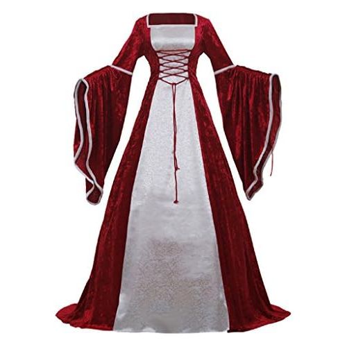  CosplayDiy Womens Fancy Dress Medieval Victorian Lady Costume Dress