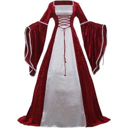  CosplayDiy Womens Fancy Dress Medieval Victorian Lady Costume Dress