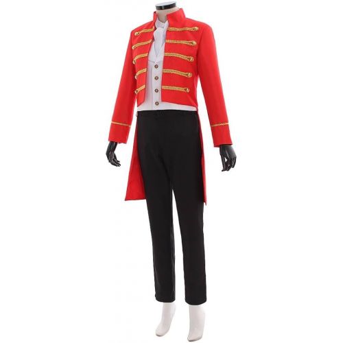  CosplayDiy Mens Suit for Ring Master Showman Phillip Carlyle Cosplay Costume