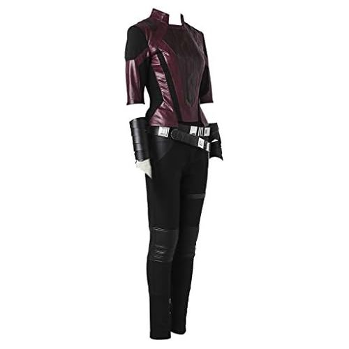  CosplayDiy Womens Suit for Guardians of The Galaxy II Gamora Cosplay Costume