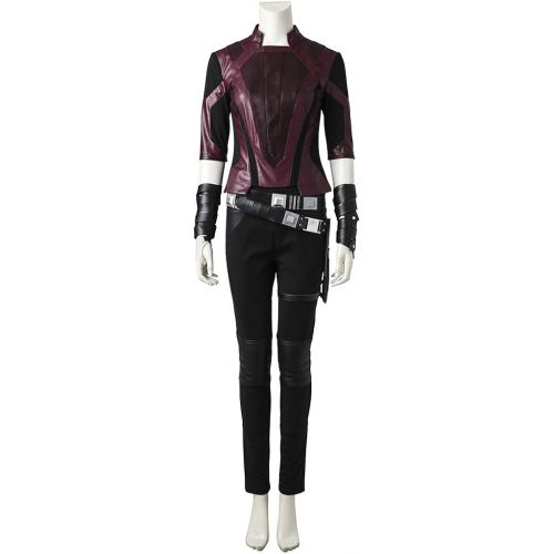  CosplayDiy Womens Suit for Guardians of The Galaxy II Gamora Cosplay Costume