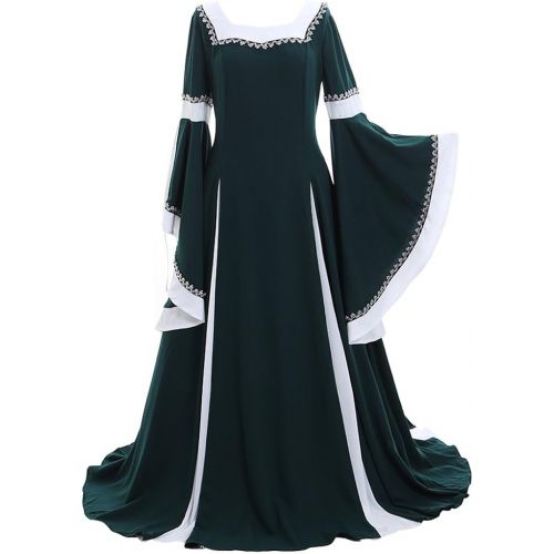  CosplayDiy Womens Deluxe Medieval Renaissance Victorian Dress Costume