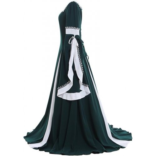  CosplayDiy Womens Deluxe Medieval Renaissance Victorian Dress Costume