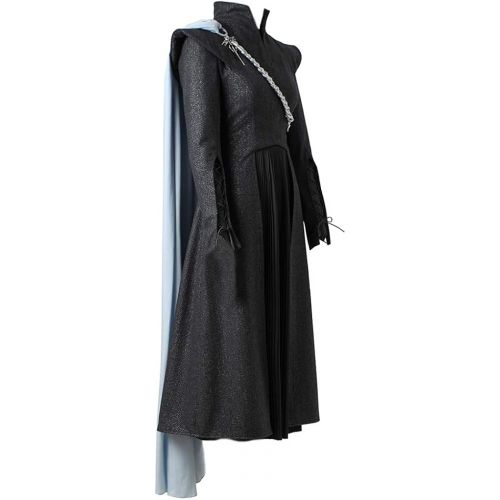  CosplayDiy Womens Suit for Game of Thrones VII Daenerys Targaryen Cosplay with Cloak