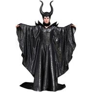 CosplayDiy Womens Costumes of Maleficent Angelina Jolie Dark Witch Queen Dress