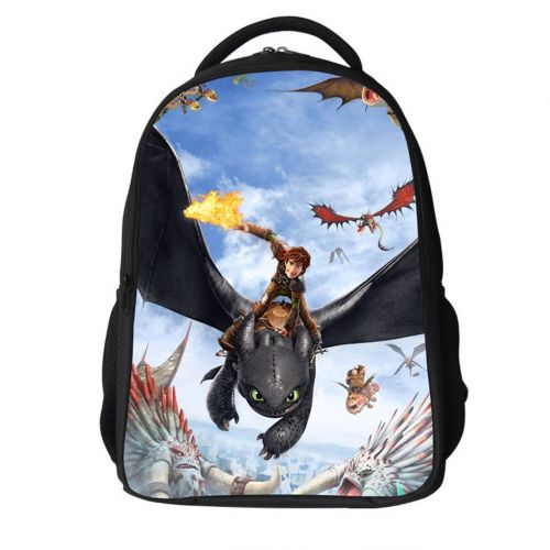  Cosplay_Rim How to Train Dragon Bag Protagnist Cosplay Polyester Waterproof Backpacks Style C