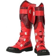 Cosplay_Rim Captain Shoes Deluxe Red PU Boots Fashion Cosplay Costume Accessory