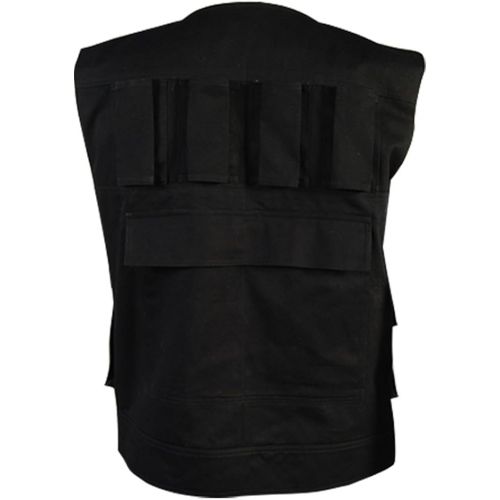  할로윈 용품Cosplaysky Mens Halloween Vest for Han Solo Costume Belt Compatible Droid Caller Canister