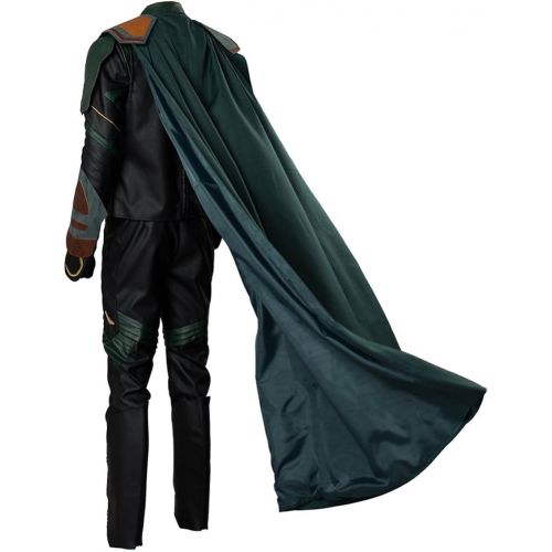  Cosplaysky Loki Costume Halloween Outfit (The Dark WorldRagnarok Version)