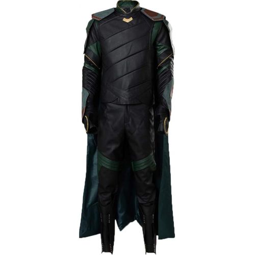  Cosplaysky Loki Costume Halloween Outfit (The Dark WorldRagnarok Version)