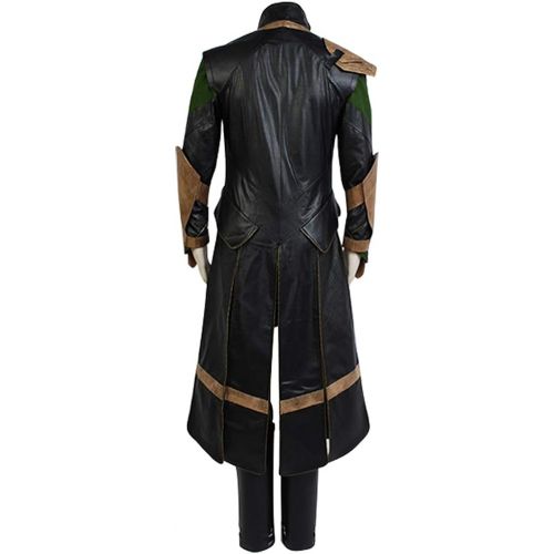  Cosplaysky Loki Costume Halloween Outfit (The Dark WorldRagnarok Version)