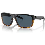 Costa Del Mar Man Sunglasses Black/Shiny Tortoise Frame, Gray Lenses - 60MM