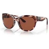 Costa Del Mar Woman Sunglasses Shiny Coral Tortoise Frame, Copper Lenses, 55MM