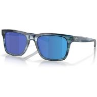 Costa Del Mar Men's Tybee Rectangle Sunglasses With Designer iWear Eyewear Kit