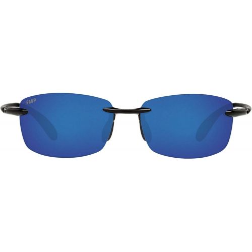  Costa Del Mar Costa del Mar Unisex-Adult Ballast Polarized Iridium Rimless Sunglasses