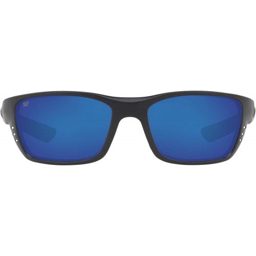  Costa Del Mar Costa BlackoutBlue Mirror Whitetip 580P Sunglasses