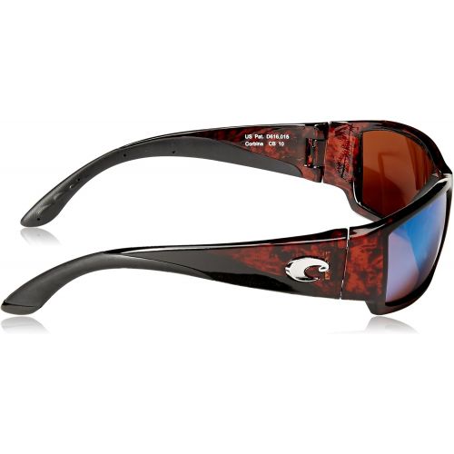  Costa Del Mar Costa del Mar Unisex-Adult Corbina CB 10 OGMGLP Polarized Iridium Wrap Sunglasses