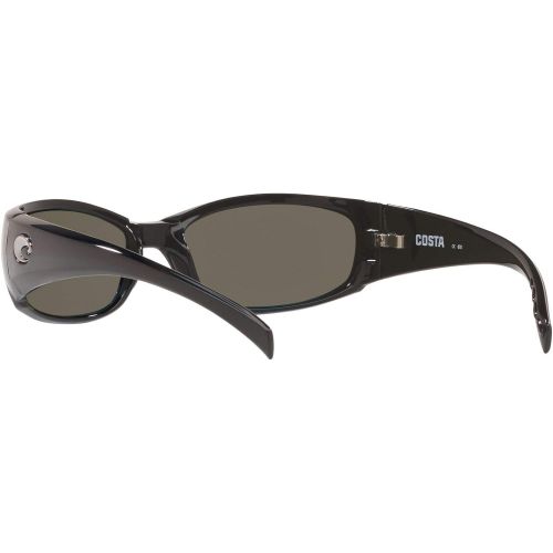  Costa Del Mar Hammerhead Sunglasses, Black, Blue Mirror 580G Lens