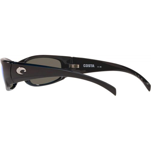  Costa Del Mar Hammerhead Sunglasses, Black, Blue Mirror 580G Lens