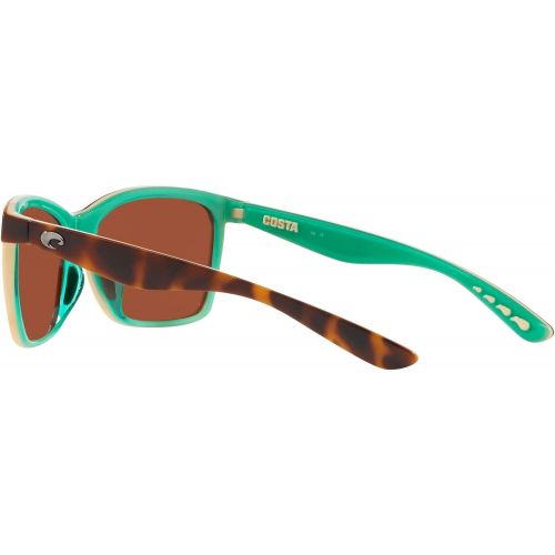  Costa Del Mar ANA152OSCP Anaa Sunglass, Sea Glass Ocearch Silver Mirror