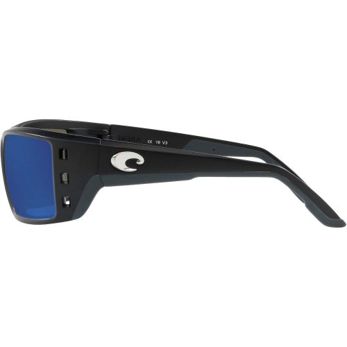  Costa Del Mar Costa del Mar Unisex-Adult Permit PT 11 OBMGLP Polarized Iridium Wrap Sunglasses