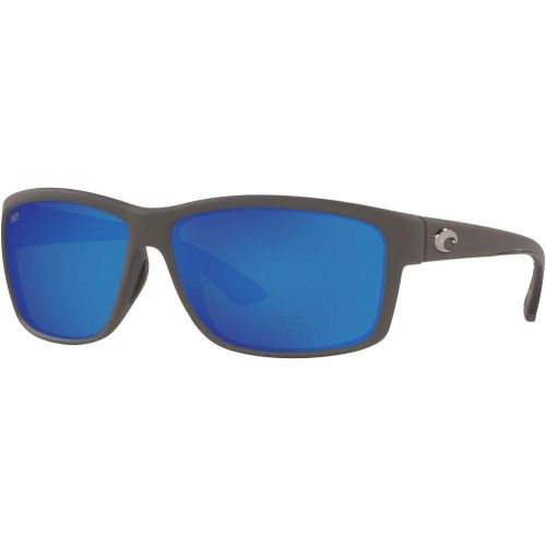  Costa Del Mar Mag Bay Sunglasses, Matte Gray, Blue Mirror 580P Lens