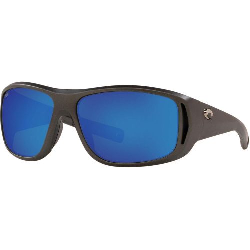  Costa Del Mar Montauk Sunglass Steel Gray MetallicBlue Mirror 580Glass