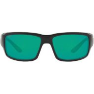 Costa Del Mar Costa BlackGreen Mirror Fantail 580P Sunglasses