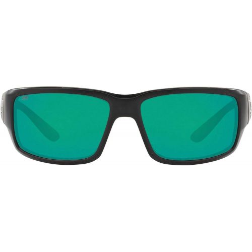  Costa Del Mar Costa BlackGreen Mirror Fantail 580P Sunglasses