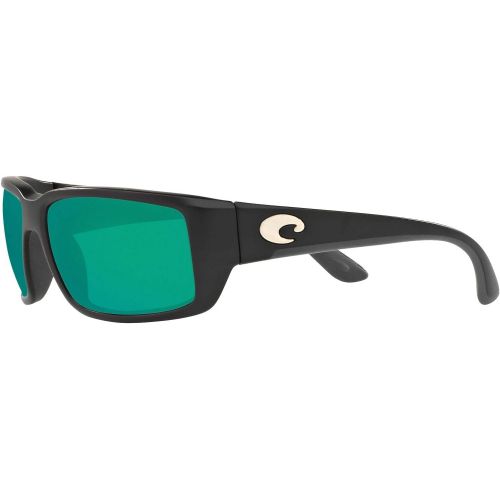  Costa Del Mar Costa BlackGreen Mirror Fantail 580P Sunglasses