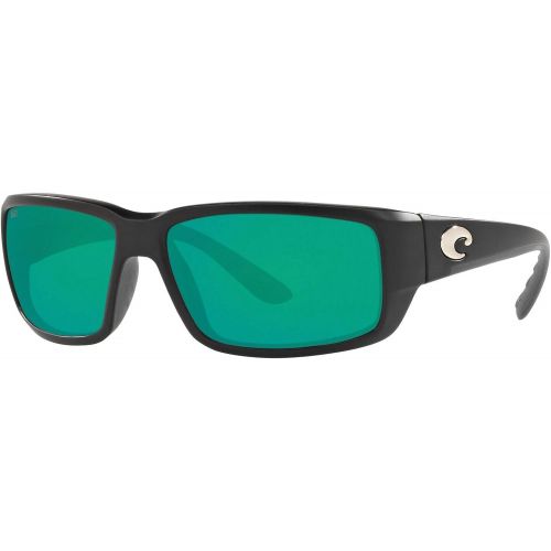  Costa Del Mar Costa BlackGreen Mirror Fantail 580P Sunglasses
