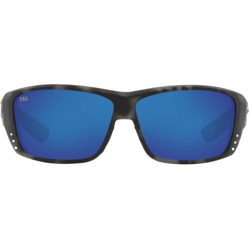  Costa Del Mar Ocearch Cat Cay Sunglass Ocearch Matte Tiger SharkBlue Mirror 580Glass