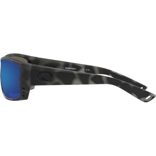  Costa Del Mar Ocearch Cat Cay Sunglass Ocearch Matte Tiger SharkBlue Mirror 580Glass