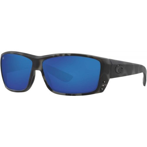  Costa Del Mar Ocearch Cat Cay Sunglass Ocearch Matte Tiger SharkBlue Mirror 580Glass